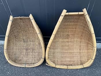 Amazon.co.jp: 箕手箕み農具竹かごかござる古道具古民具農業穀物 Amazon.co.jp: 箕手箕み農具竹かごかござる古道具古民具農業穀物